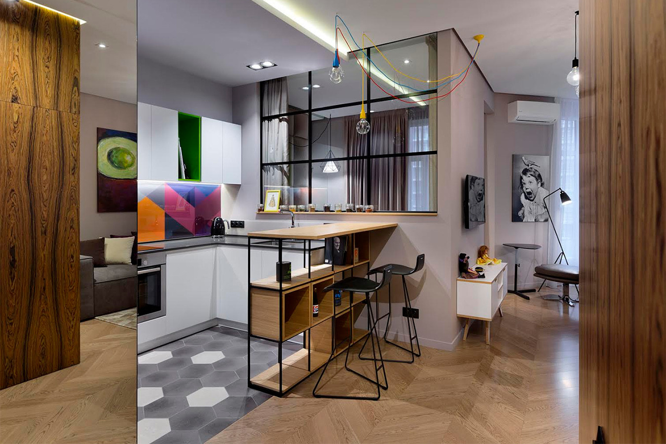 Дизайн-проект в стиле " LOFT"