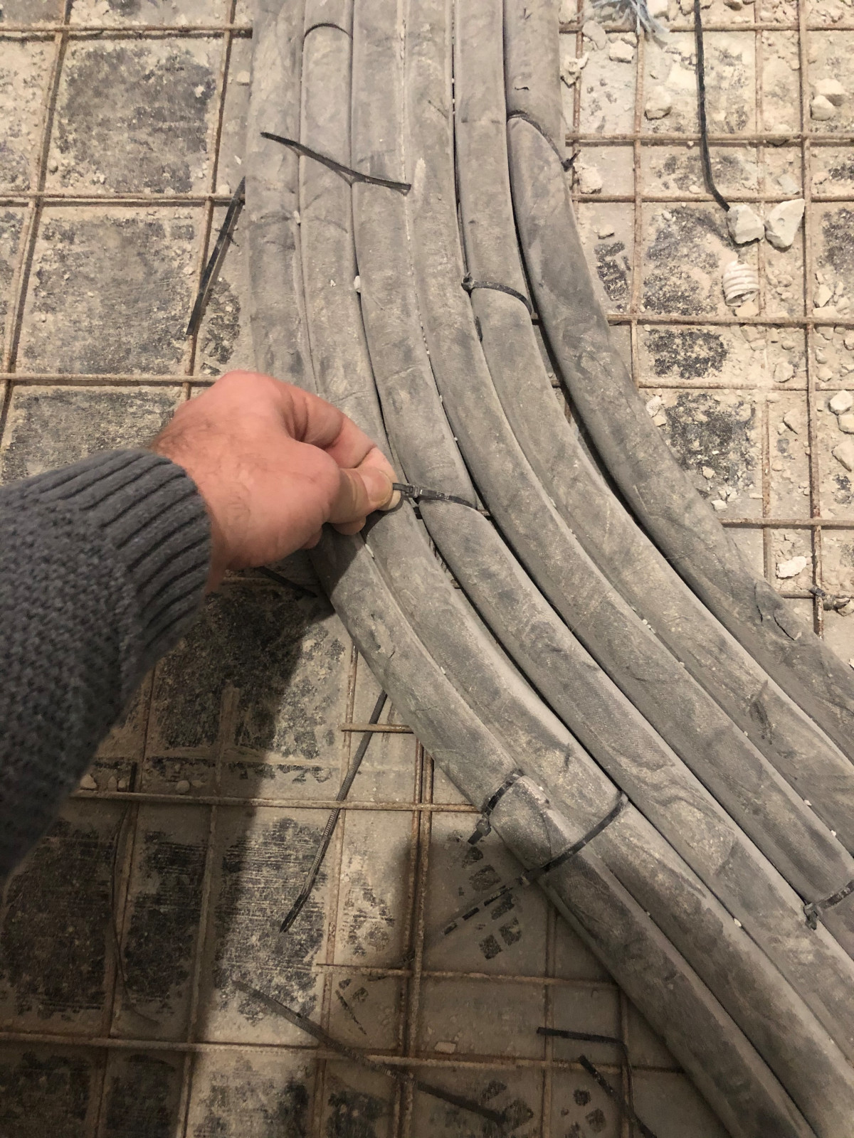 Фото инженерных сетей на объектах Project Group