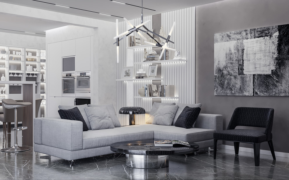 Обложка проекта: ДИЗАЙН-ПРОЕКТ КВАРТИРЫ НА ЮБК