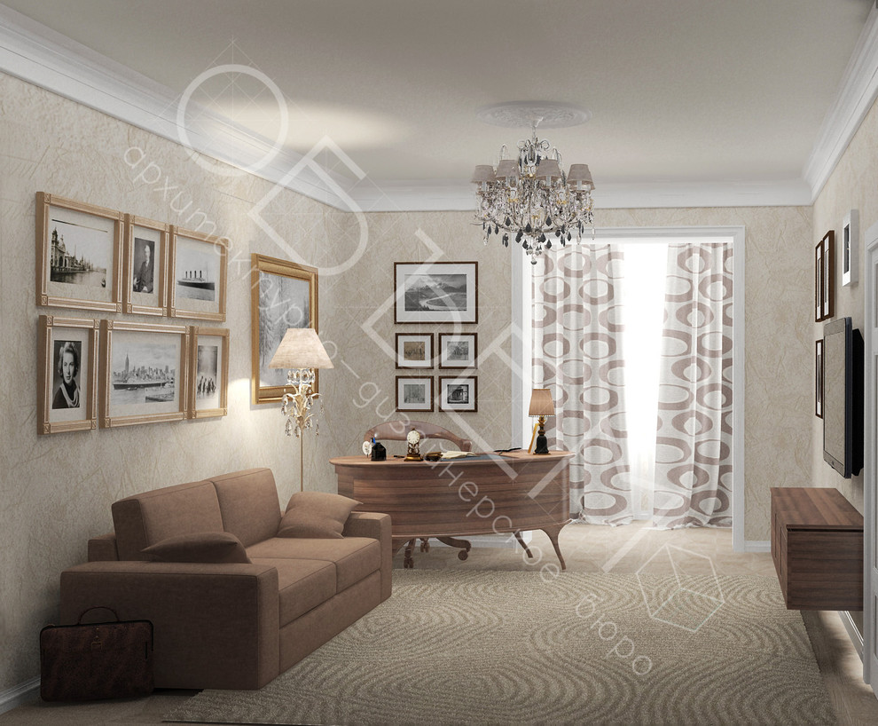 Квартира на Ярцевской улице (кабинет)