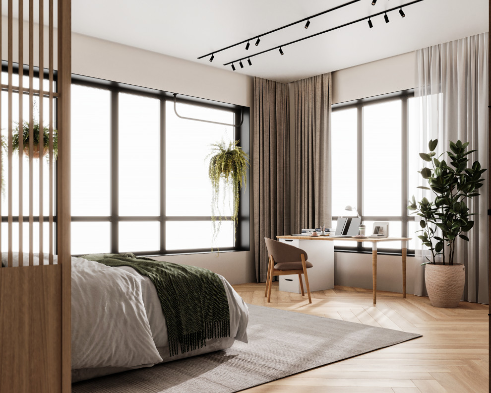 Дизайн интерьера квартиры общей площадью 121 м²