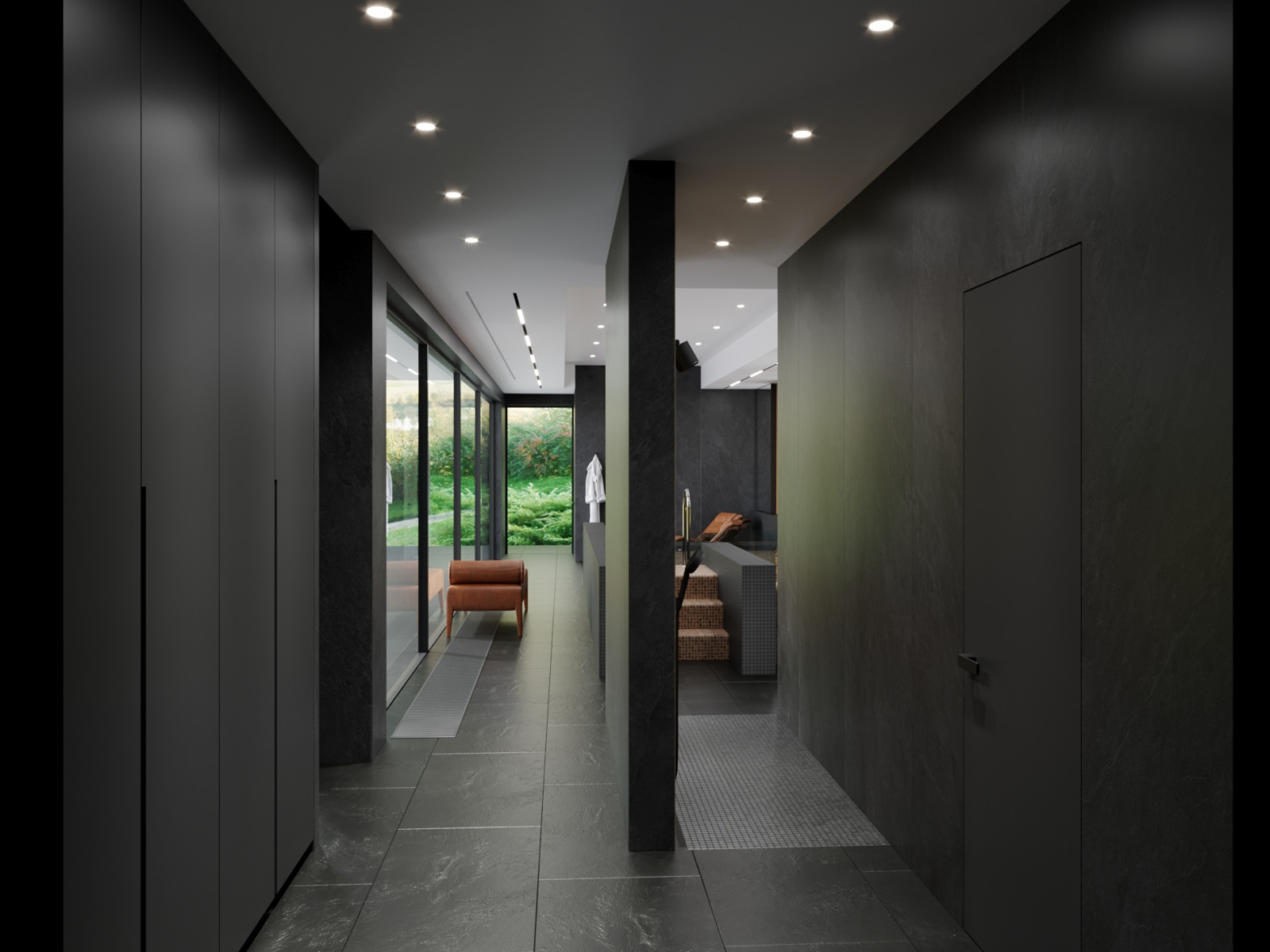 Проект бассейна в загородной резиденции