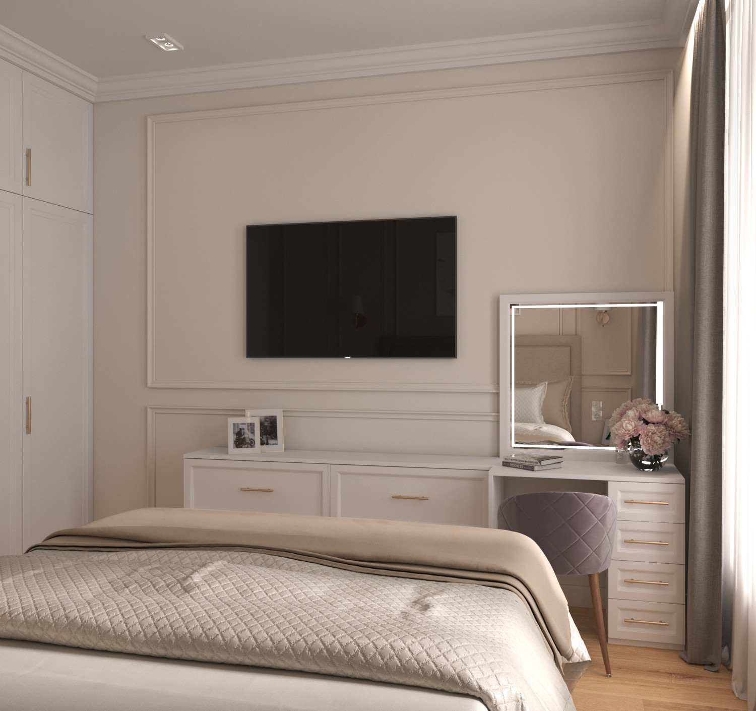 ЖК Голден Сити, 1 к.кв. в неоклассике