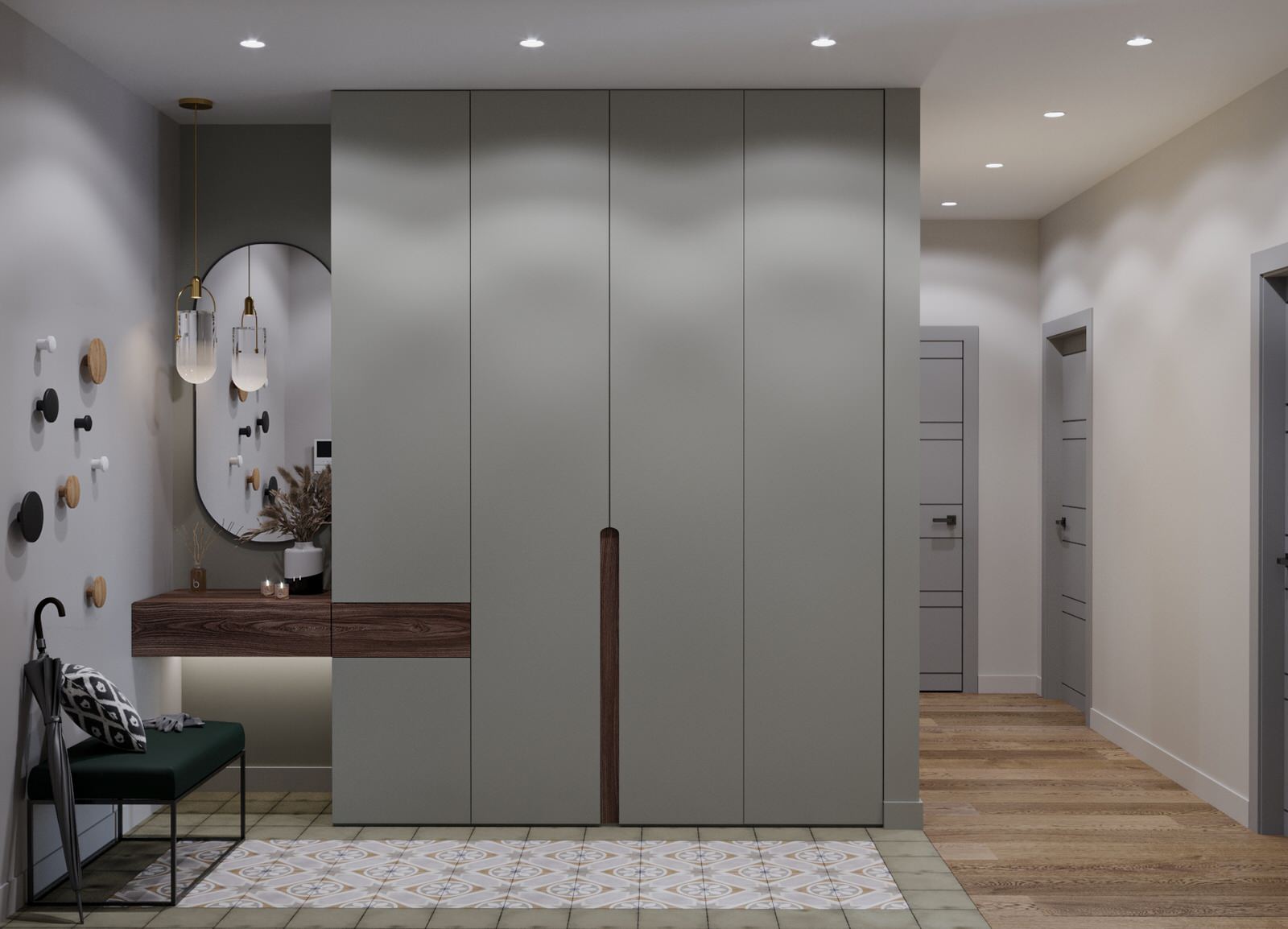 Трёхкомнатная квартира для семьи с двумя детьми в ЖК Академика Павлова