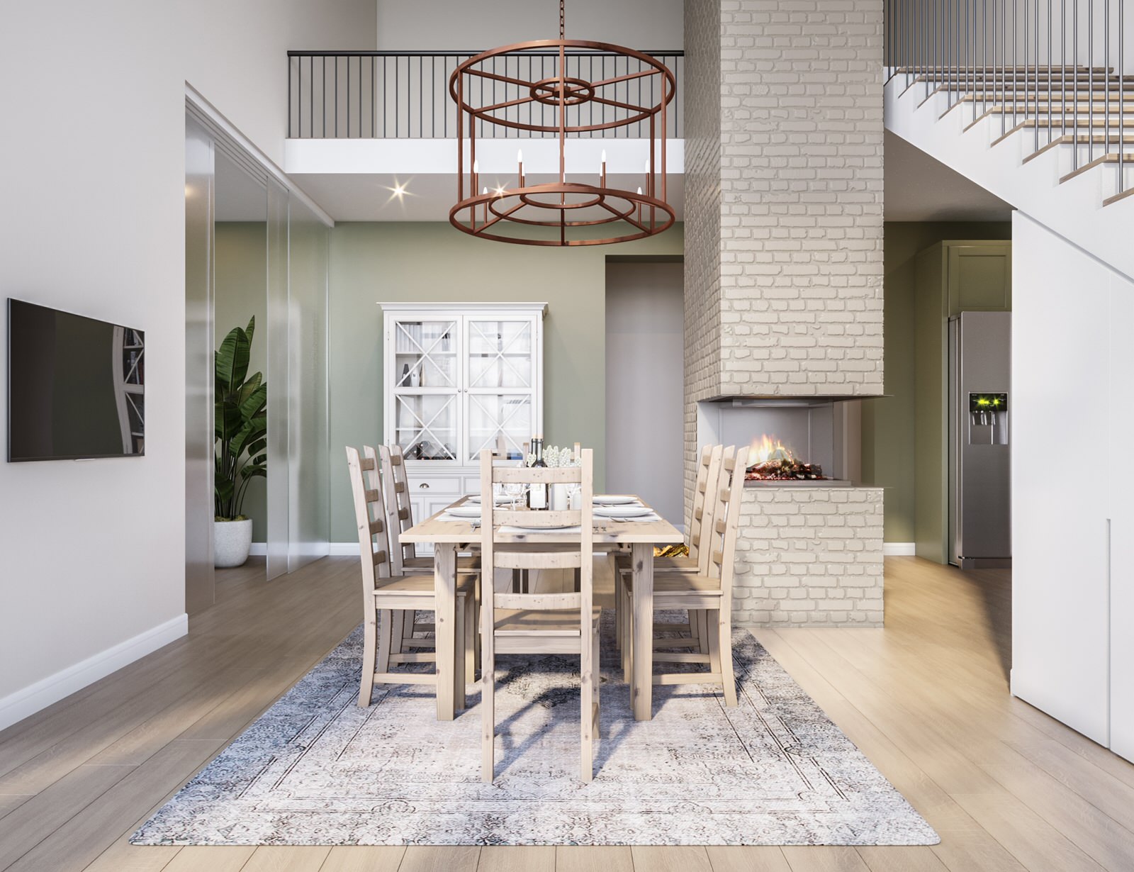 Кухня-гостиная