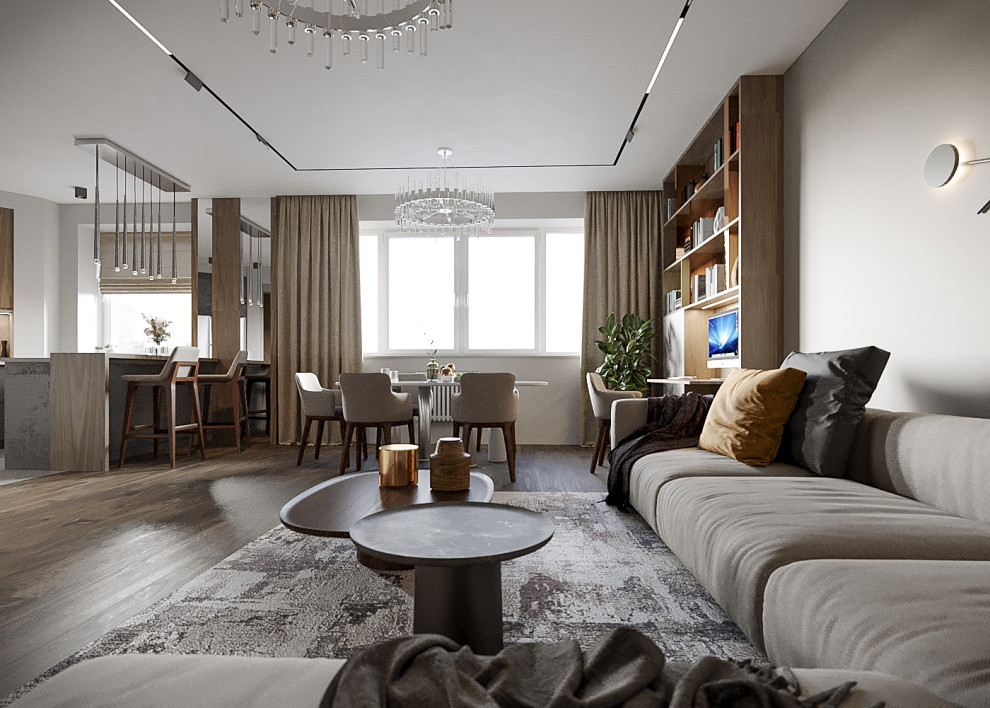 Квартира на Гарибальди, 130 м2