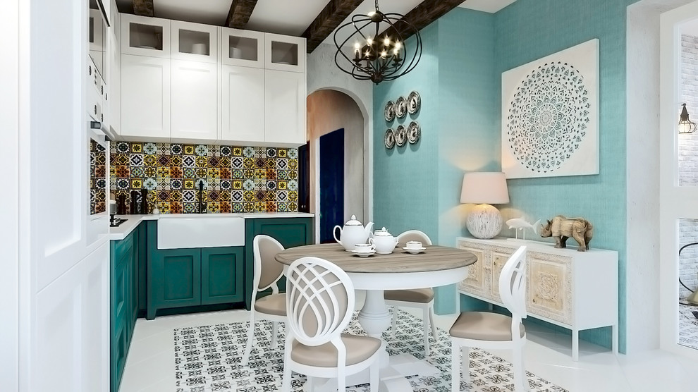 Двух комнатная квартира 68 м2 в Марокканском исполнении