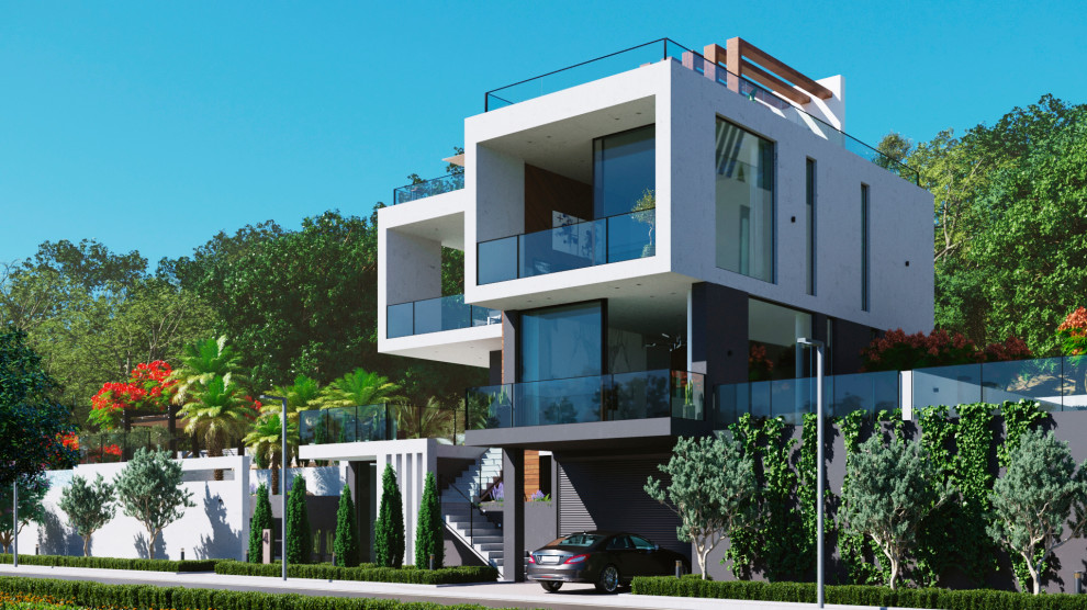 Минималистичные коттеджи