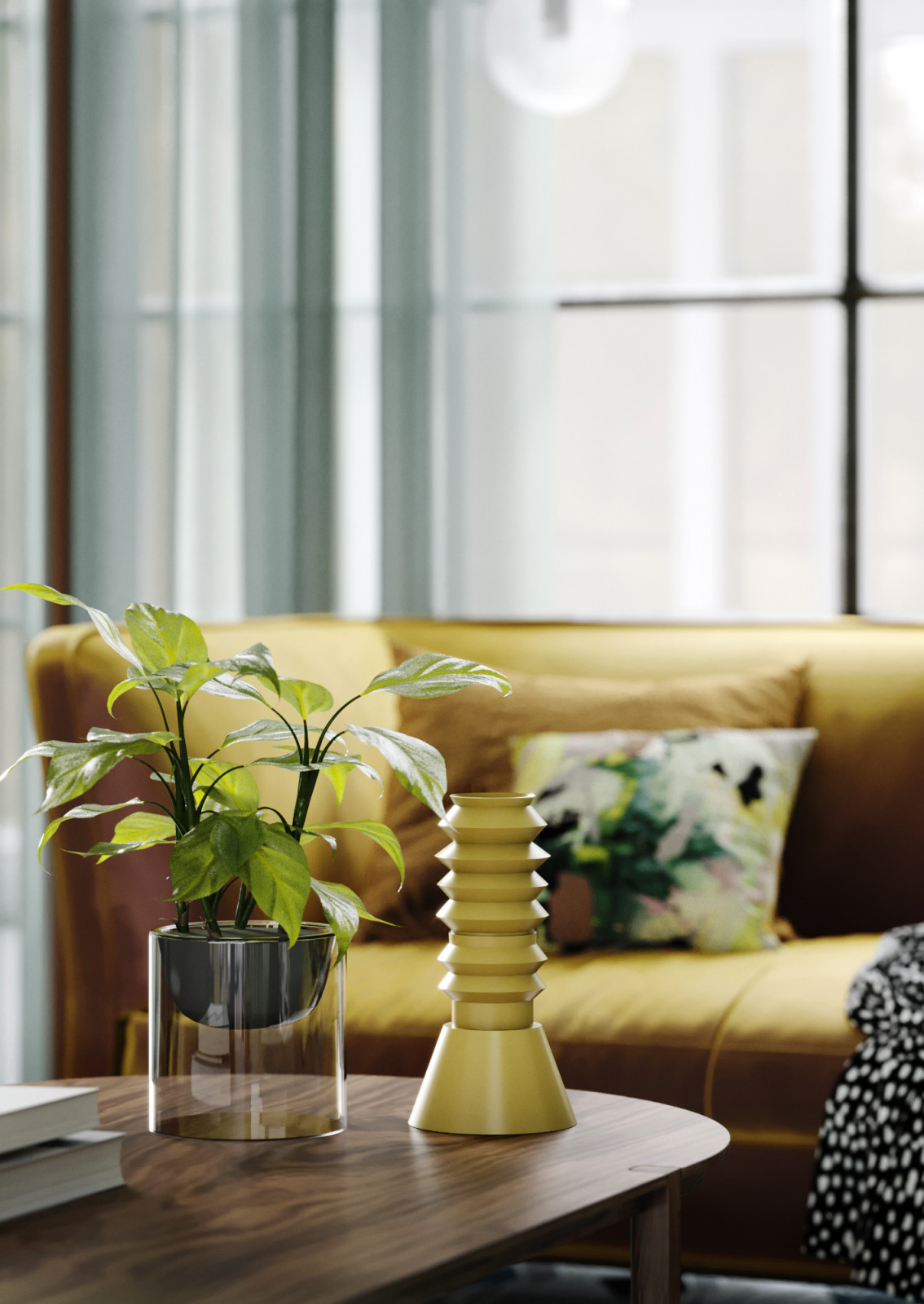 interior design | green minimalism