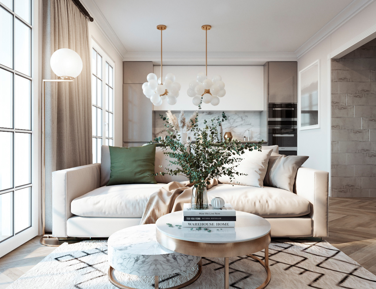 Проект-переделка однокомнатной квартиры в г. Самара