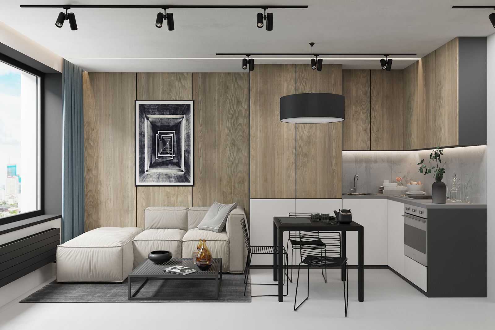 Обложка проекта: Саларьево Парк, квартира 40 кв. м