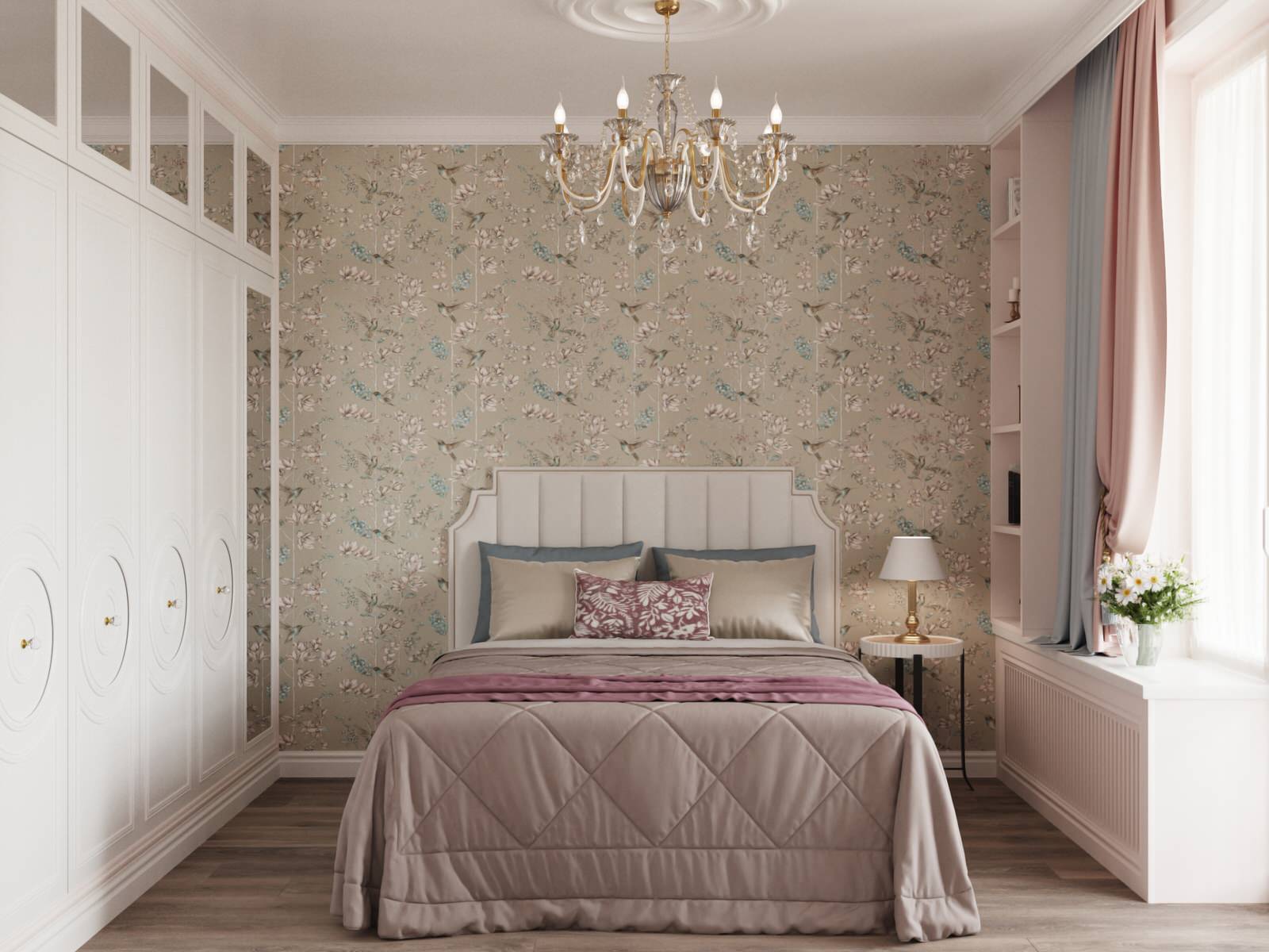 Дизайн интерьера квартиры  в ЖК "Легенда на  Дальневосточном"