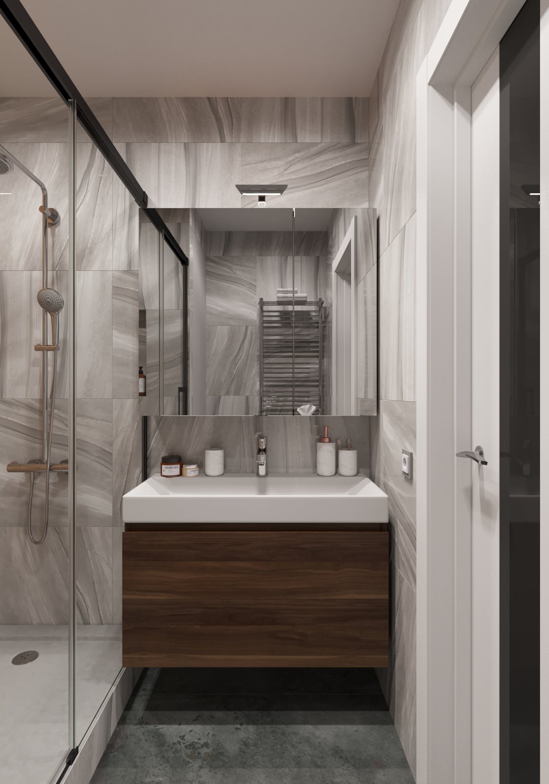 Светлый, воздушный интерьер в спокойных цветах