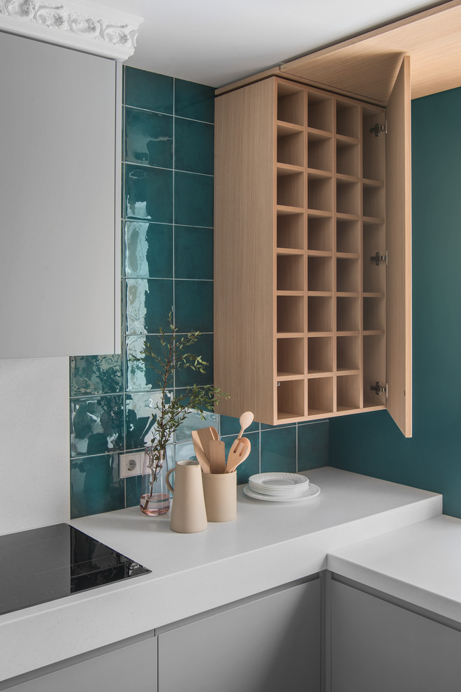 Кухня в бликах. Проект для квартирного вопроса