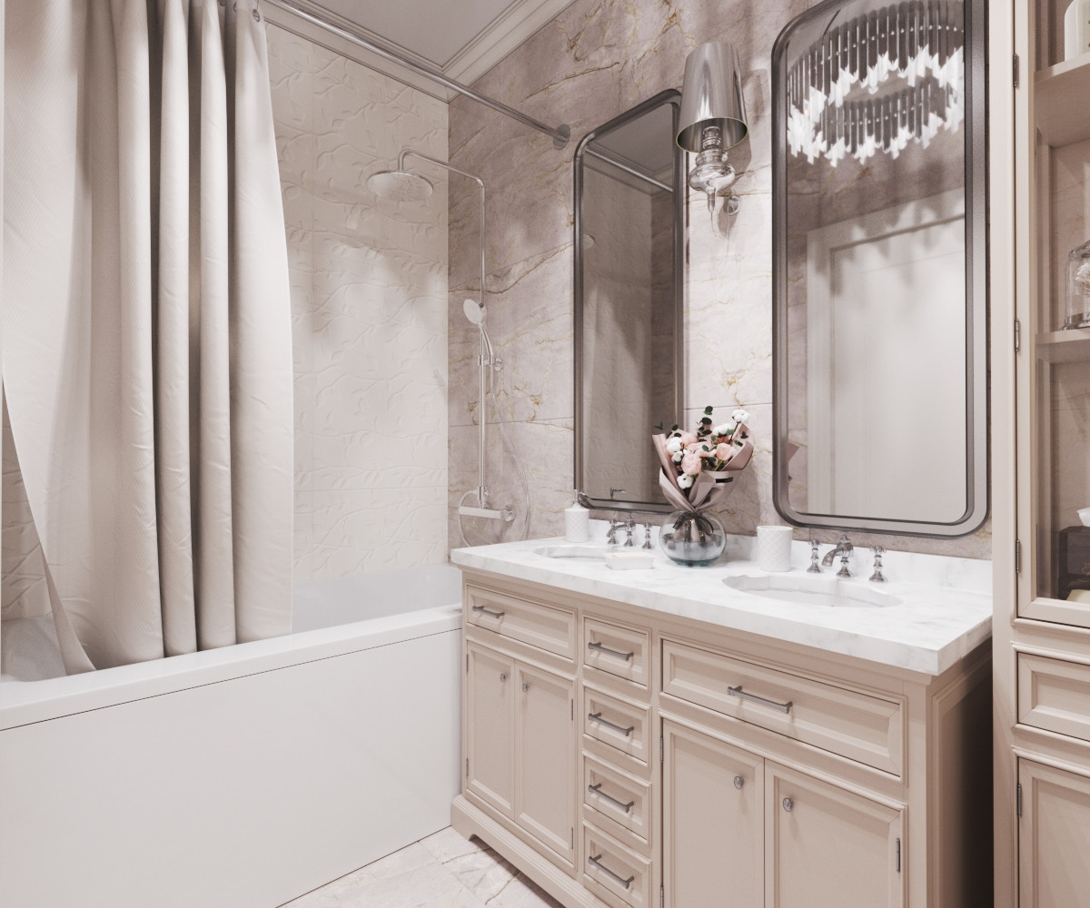 Дизайн проект для молодой семьи в ЖК Уфимский Кремль