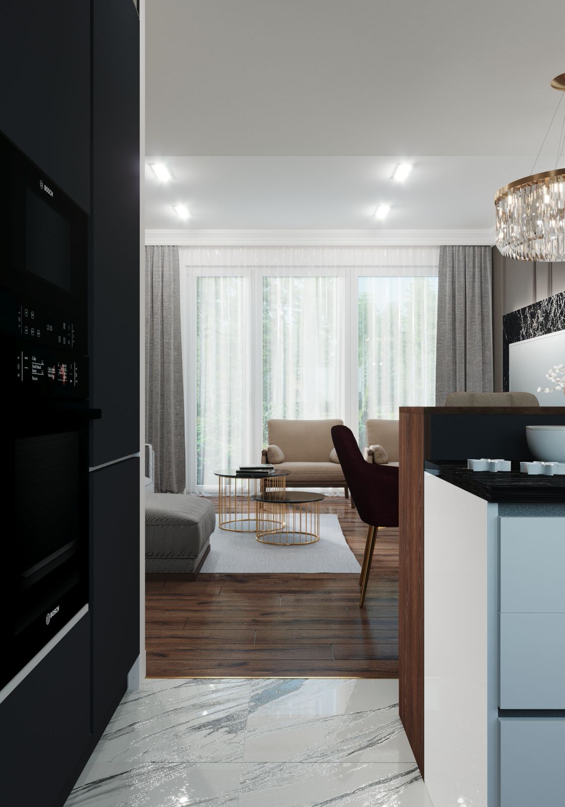 Проект таун-хауса в пригороде г. Владивостока