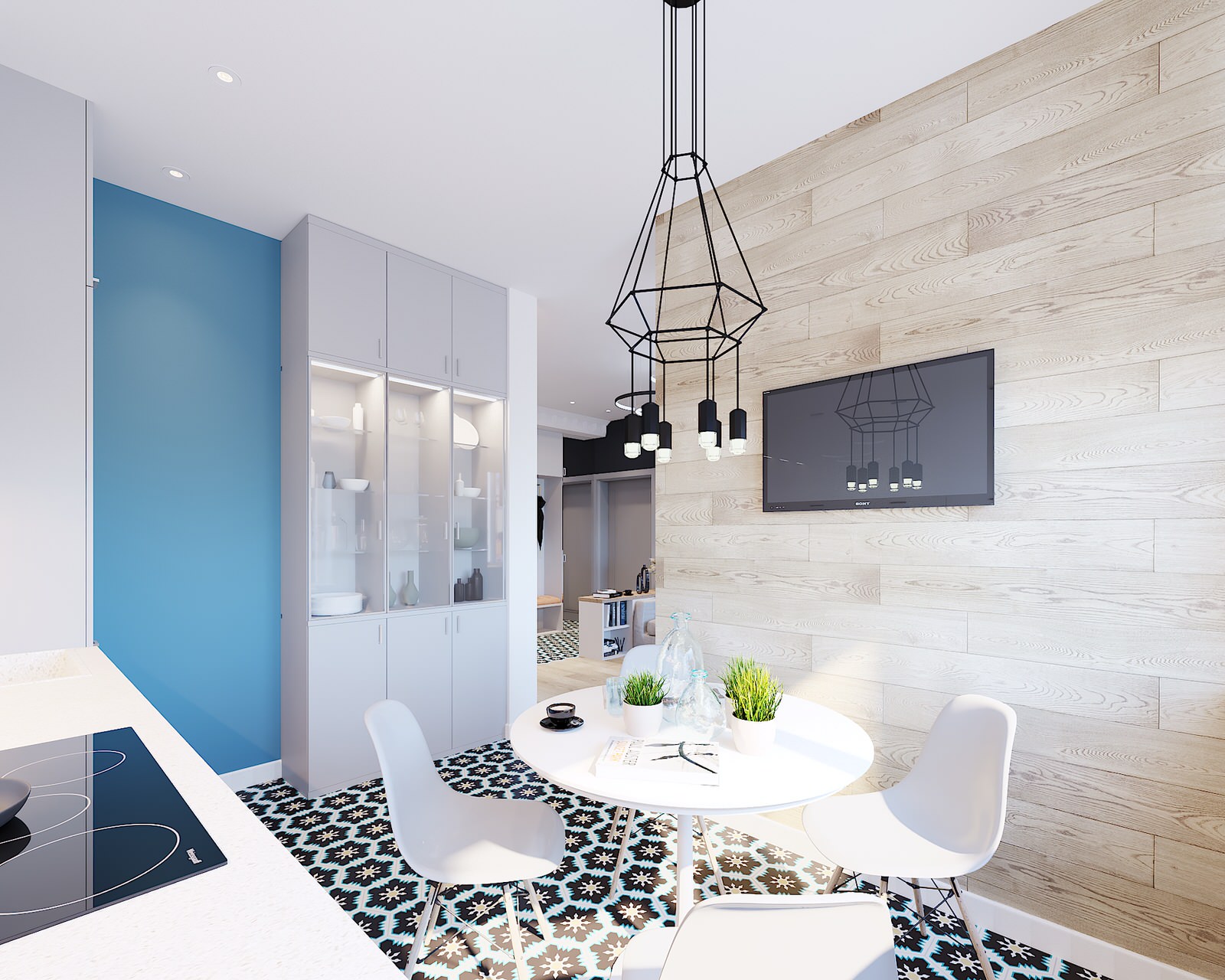 Квартира-студия. 38м2.