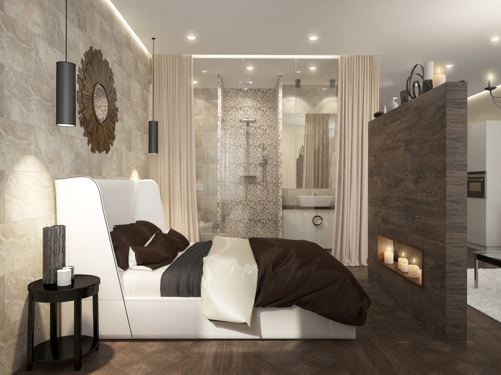 Квартира в современном стиле с элементами арт-деко