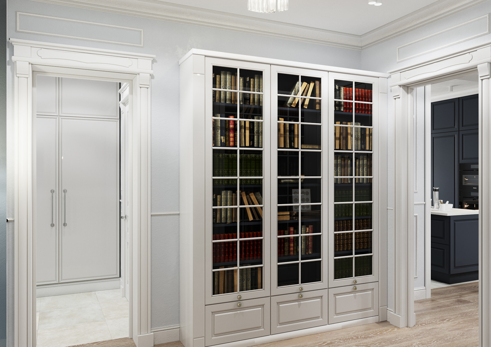 Дизайн-проект квартиры в ЖК Солнечный олимп