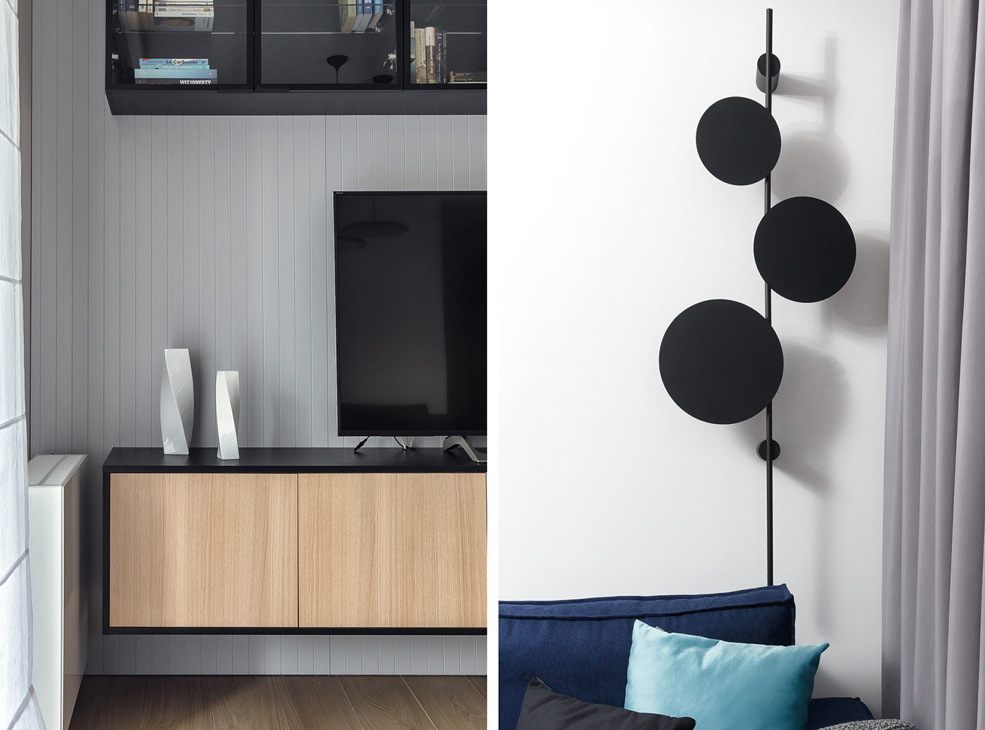 Двухкомнатная студия в современном стиле