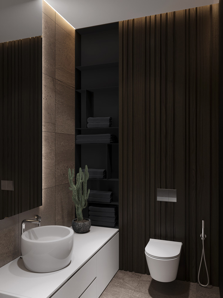 Темная квартира для светлой пары