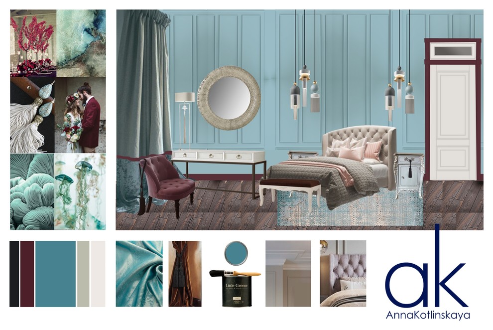 Проект квартиры в коллажах