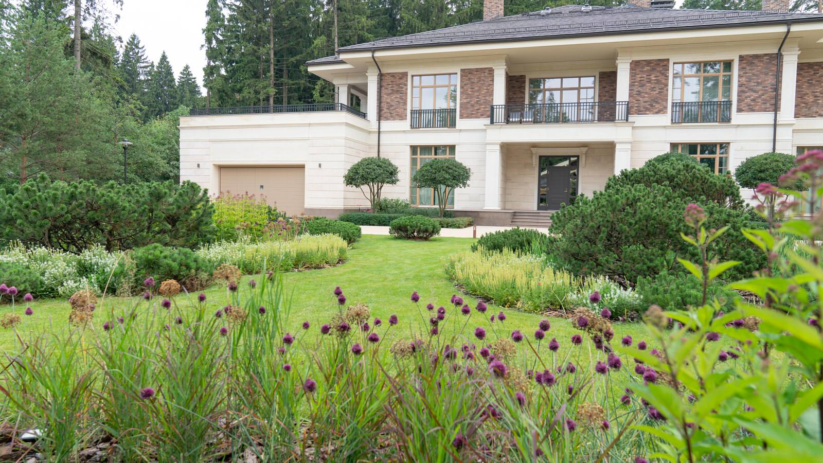 Вилла в стиле Райта. КП "Грибово" 2018 г.