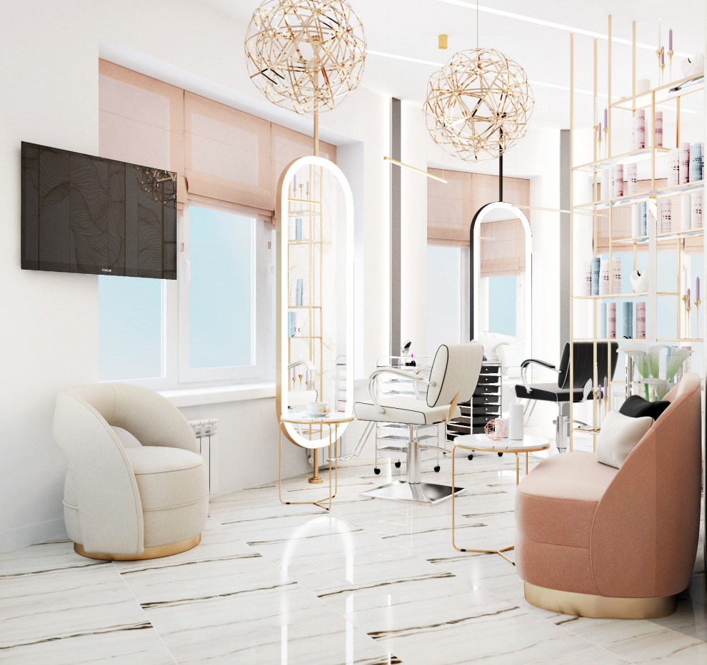 Дизайн - проект салона красоты