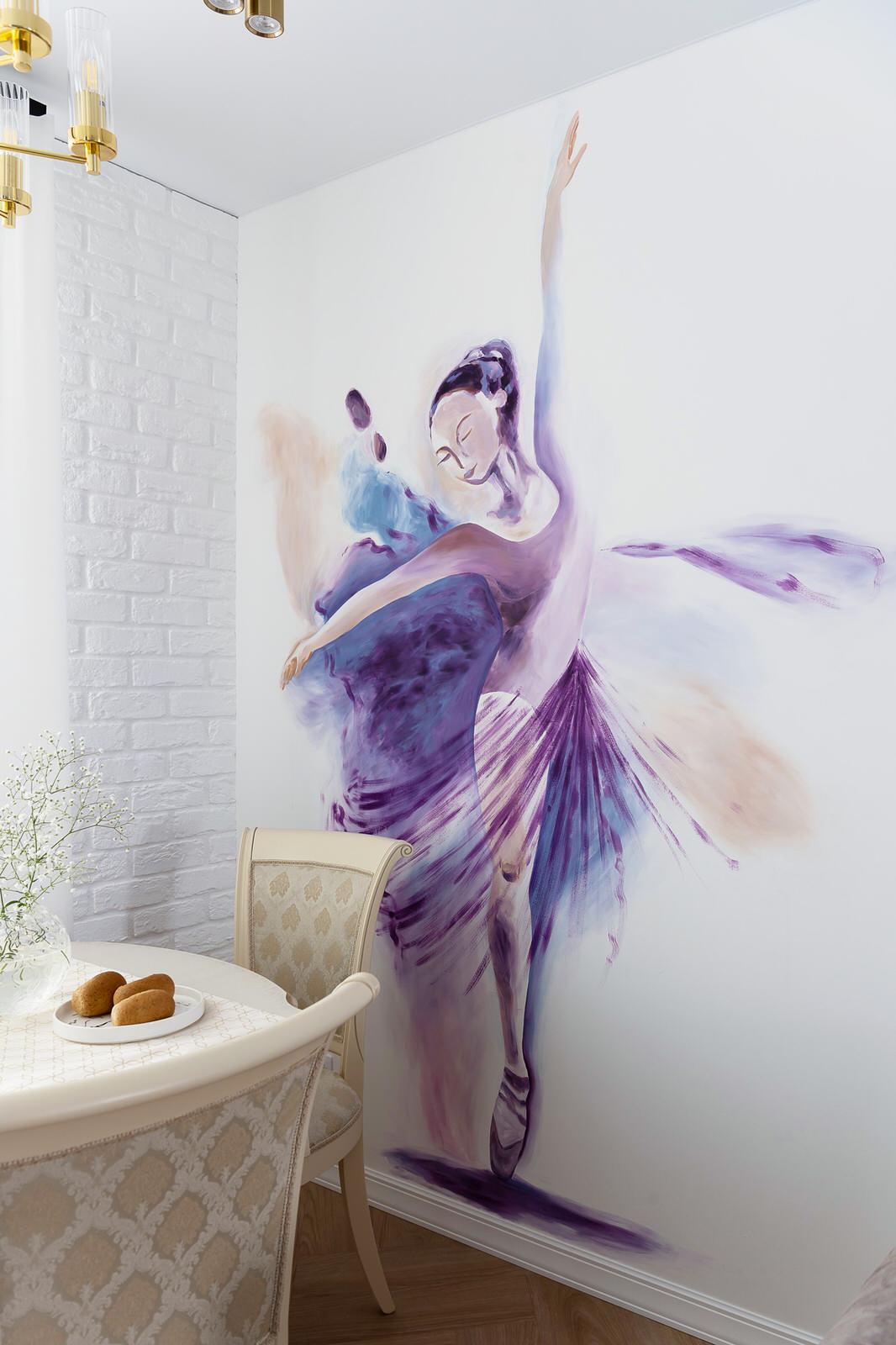 Реализованный дизайн проект квартиры ЖК "Театральный"