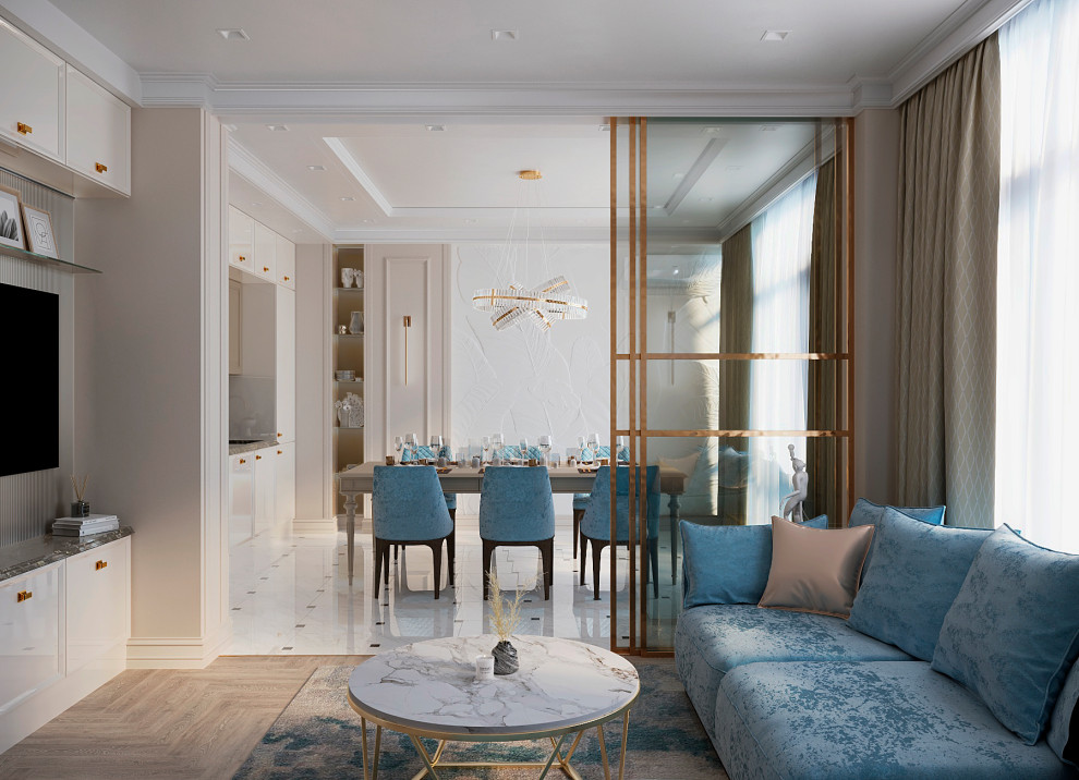 Трехкомнатная квартира в ЖК "Премиум"