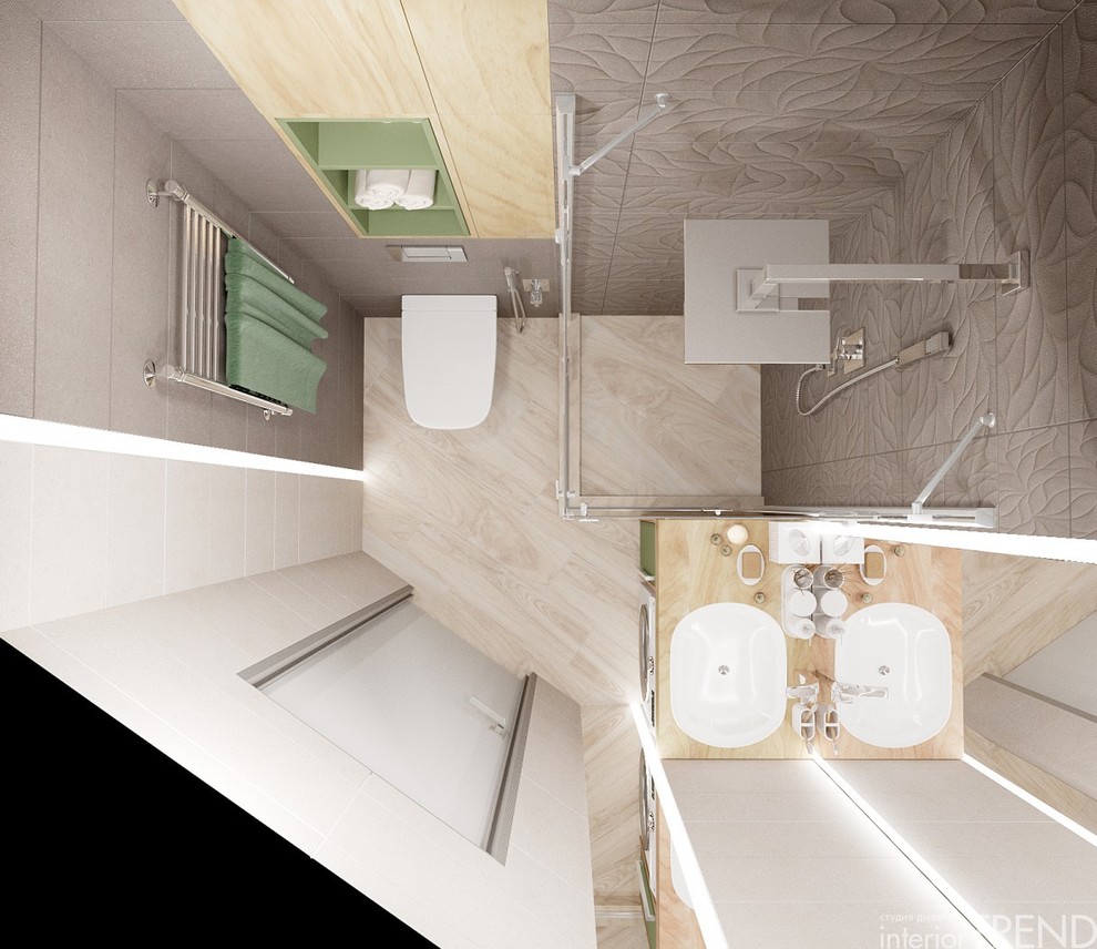 Интерьер квартиры студии в Сочи