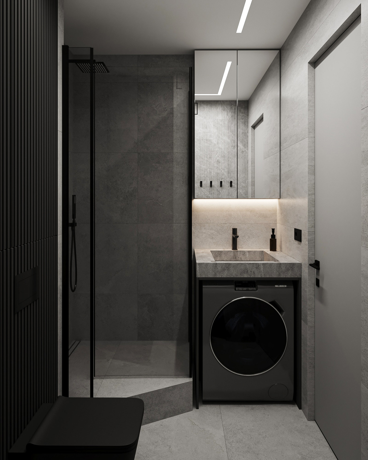 Дизайн-проект 3х-комнатной квартиры в "ЖК БелАрт", 78 кв.м