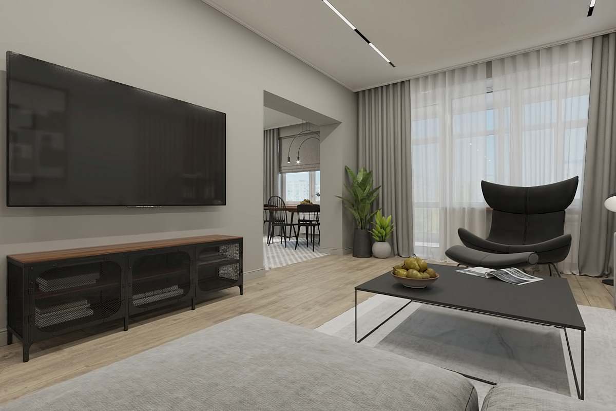 Квартира 120м2 для молодой семейной пары из г. Кемерово