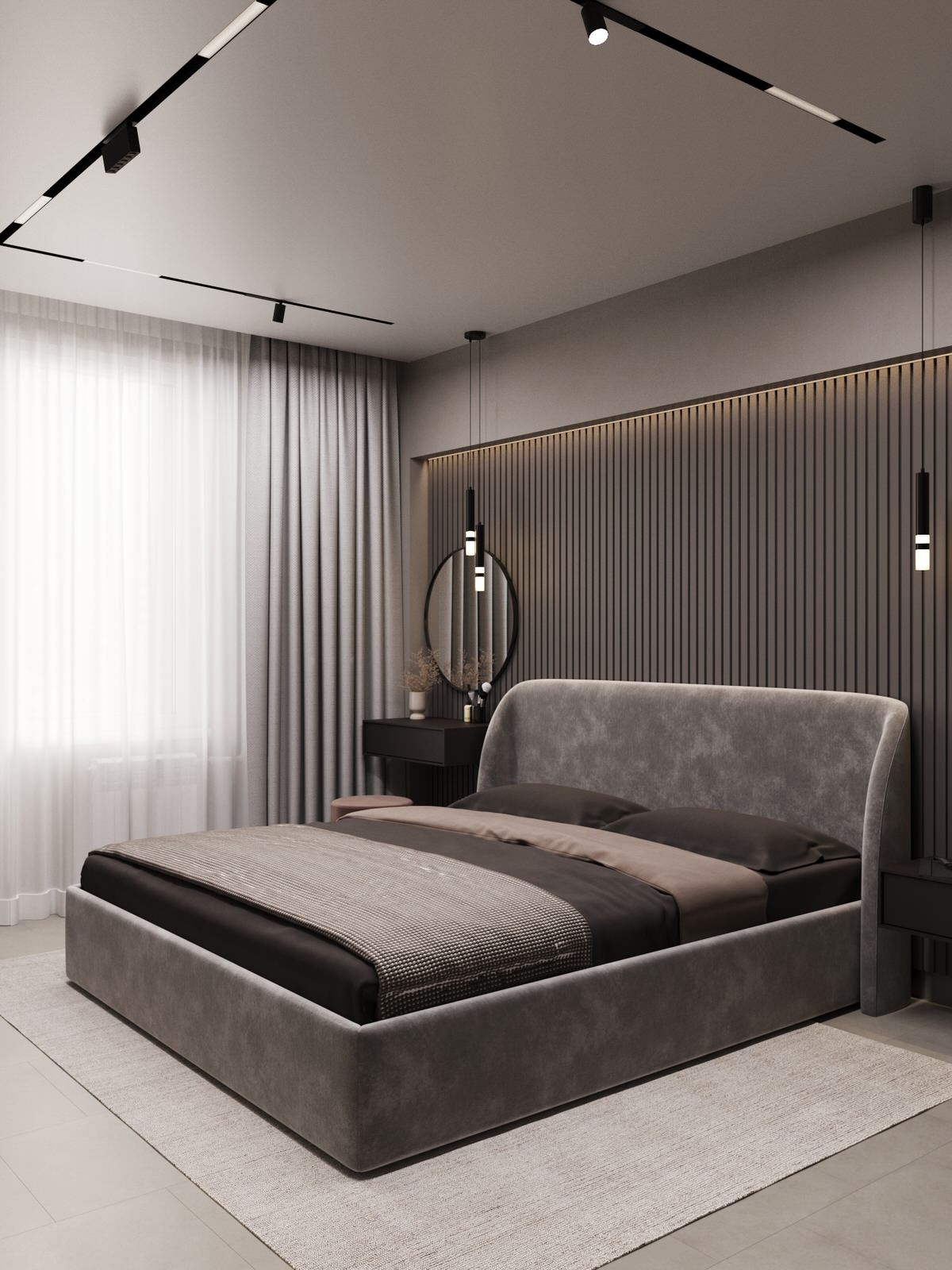 Проект квартиры 76 кв.м., ЖК Калининский 3