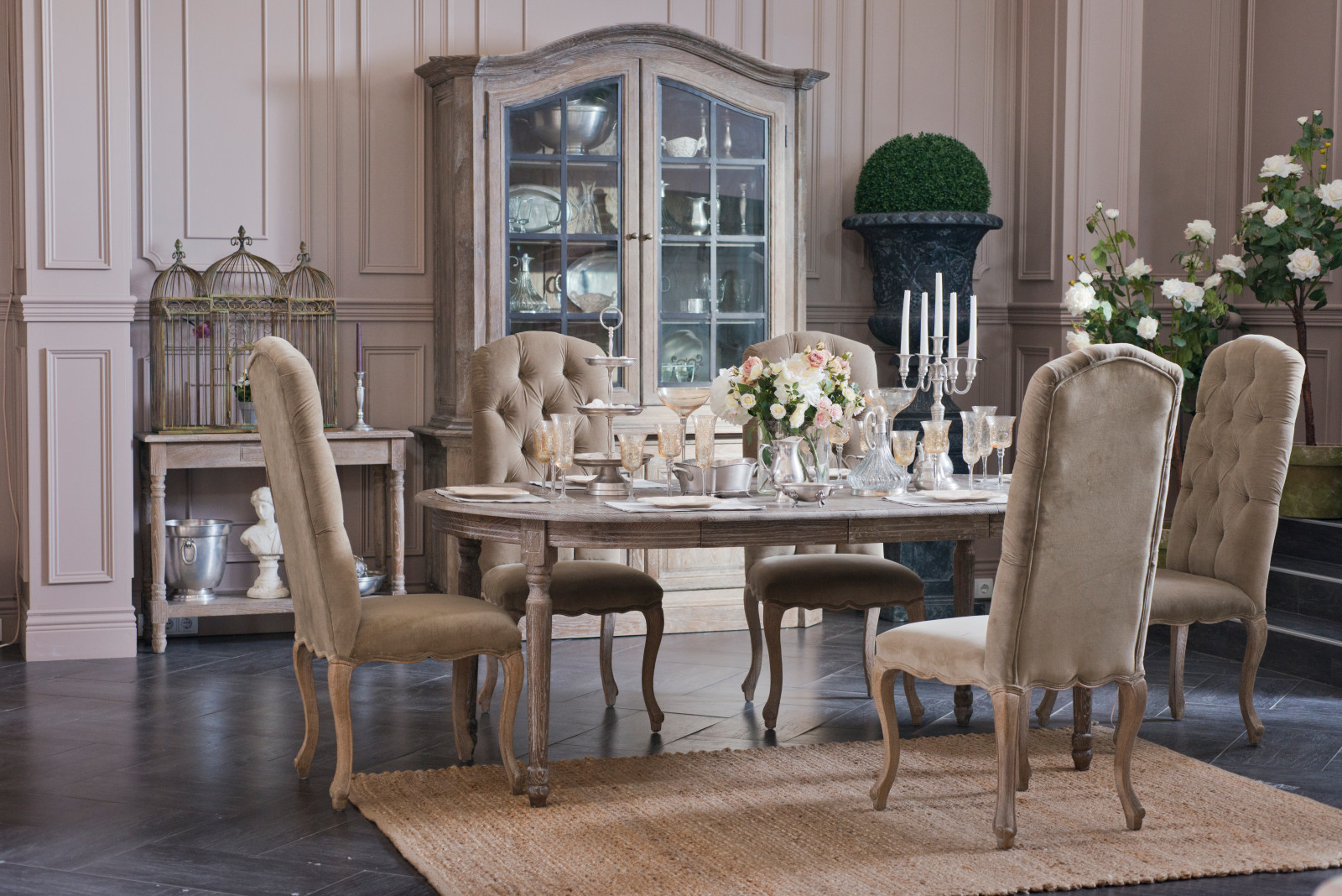 Обложка проекта: Столовая в стиле прованс