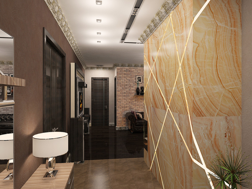 Квартира в темных тонах