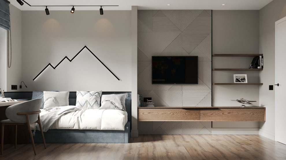 Дизайн проект трёхкомнатной квартиры в Минске