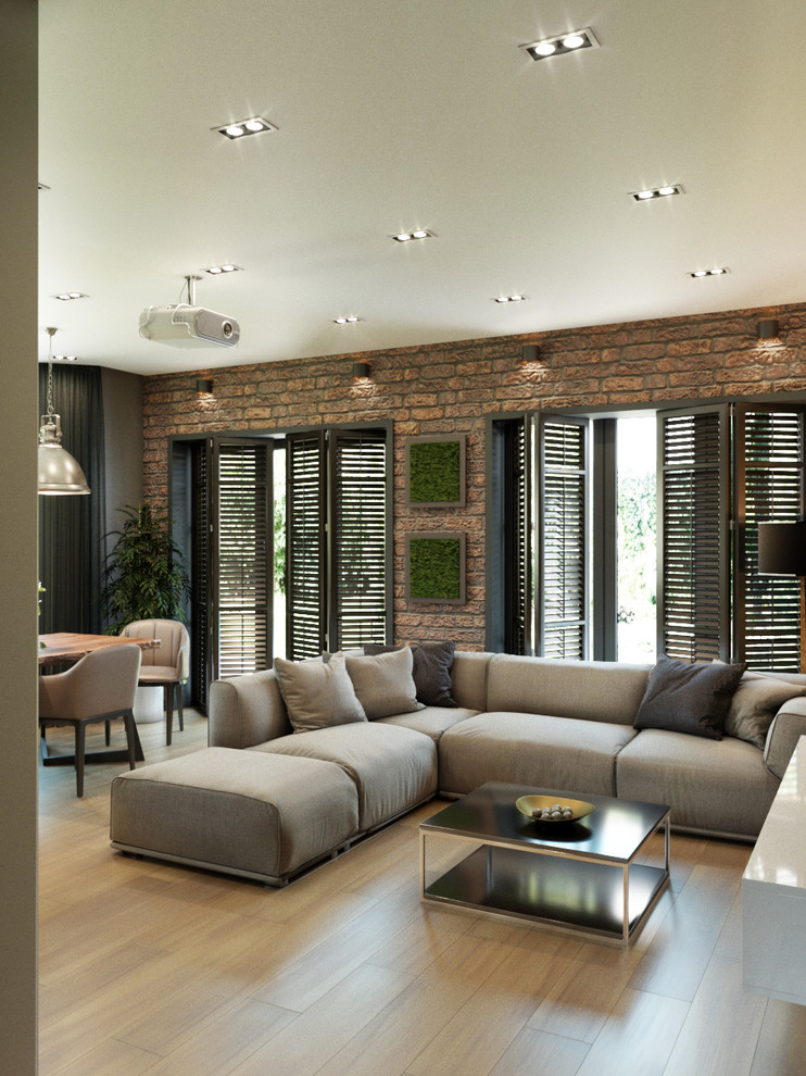 Дом с элементами Loft