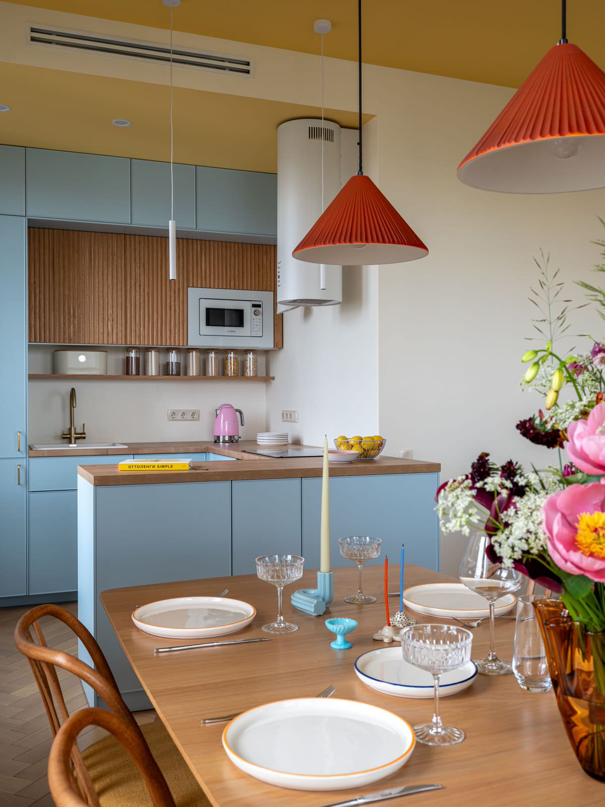 Квартира в Москве с позитивным настроением