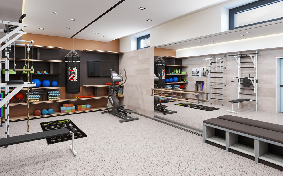 Спа зона в загородном доме