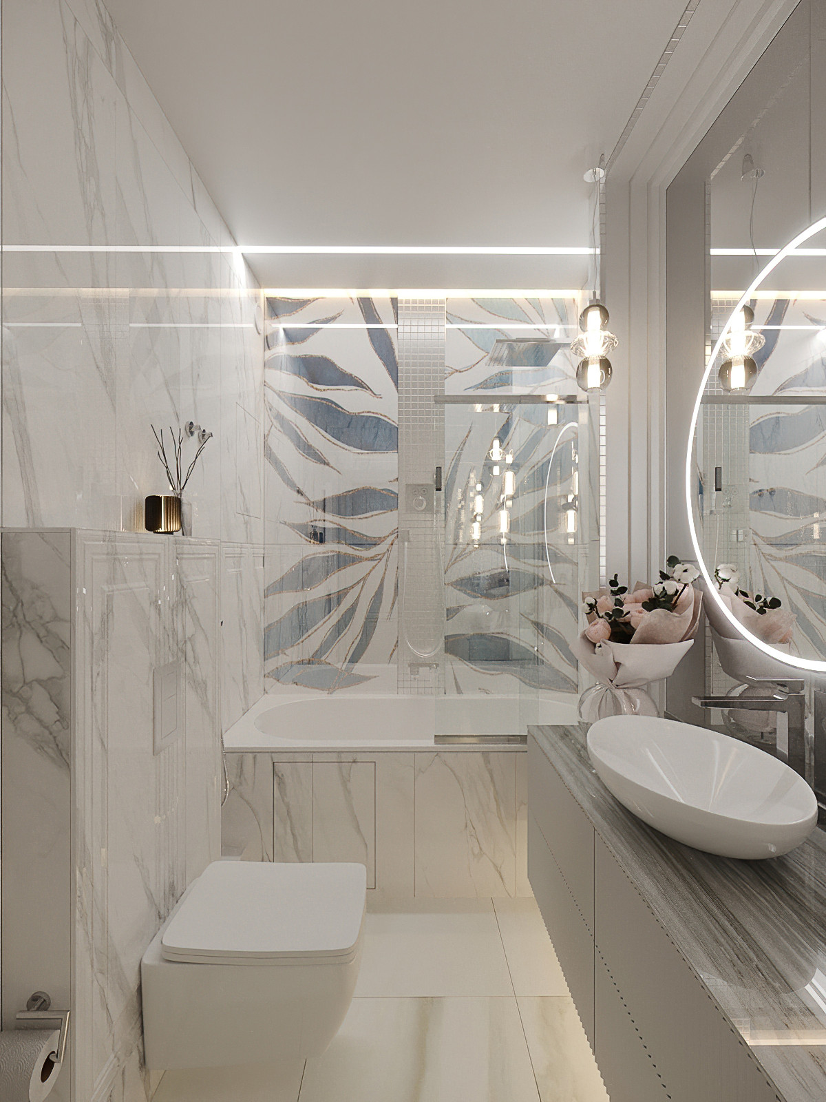 Дизайн проект квартиры "Современные тенденции"