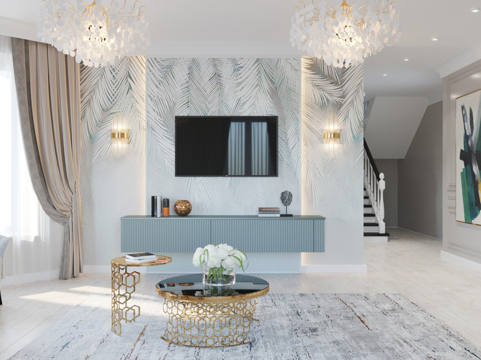 Визуализация гостиной