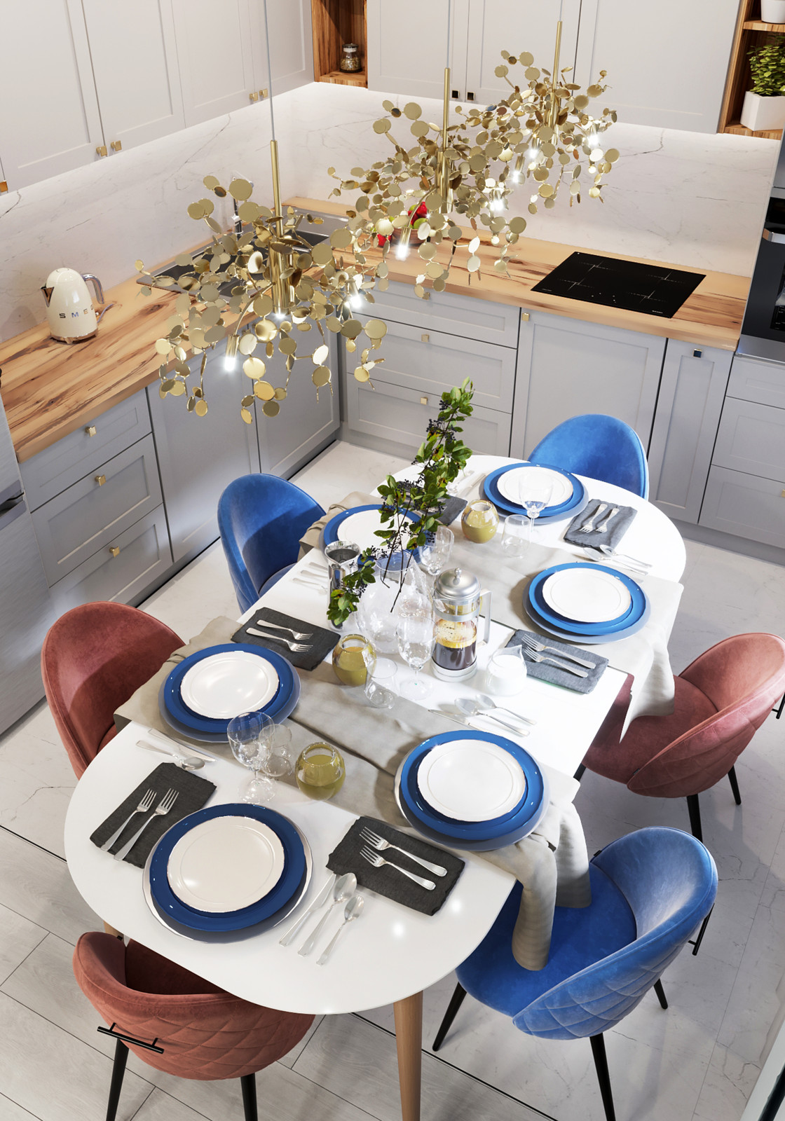 Обложка проекта: Квартира на Транспортной Кухня