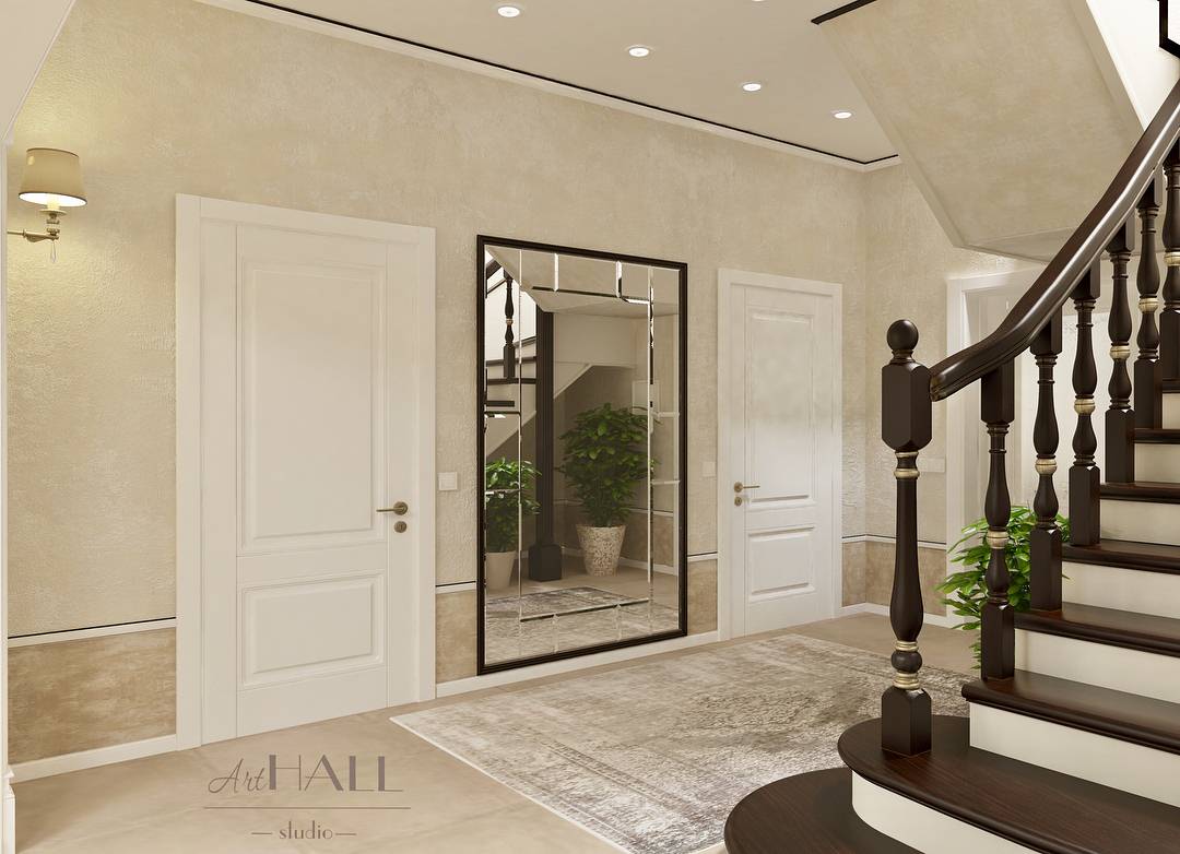 Дизайн загородного дома в неоклассическом стиле