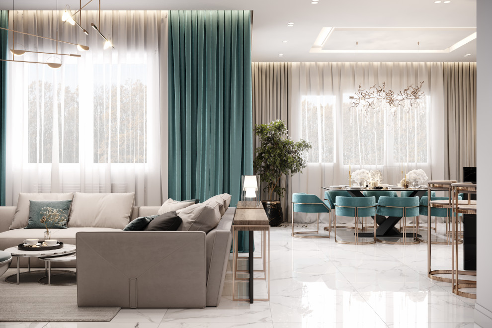 Обложка проекта: Дом 300 м2 в элитном коттеджном поселке Новые Вешки