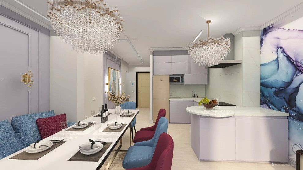 Трехкомнатная квартира для большой семьи