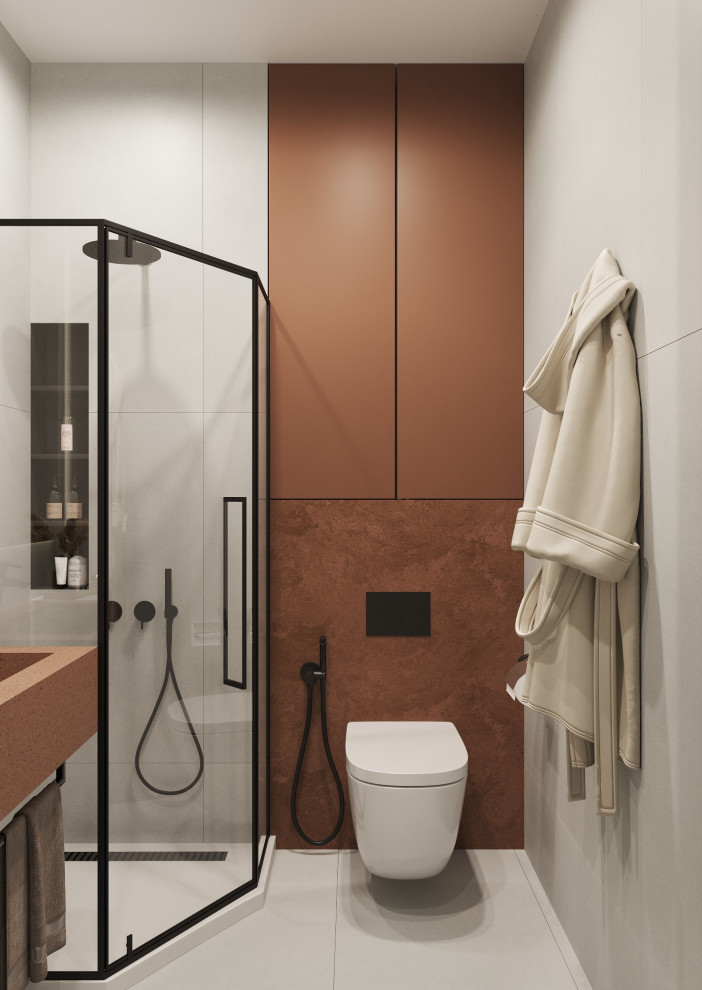 Проект квартиры-студия 28кв.м в СПб