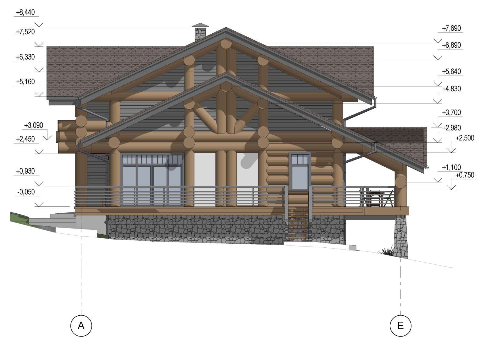 Трогательный дом с брутальным характером