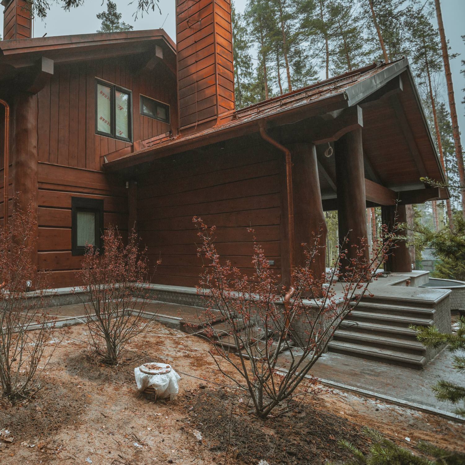 Сиговец. Большая баня в лесу