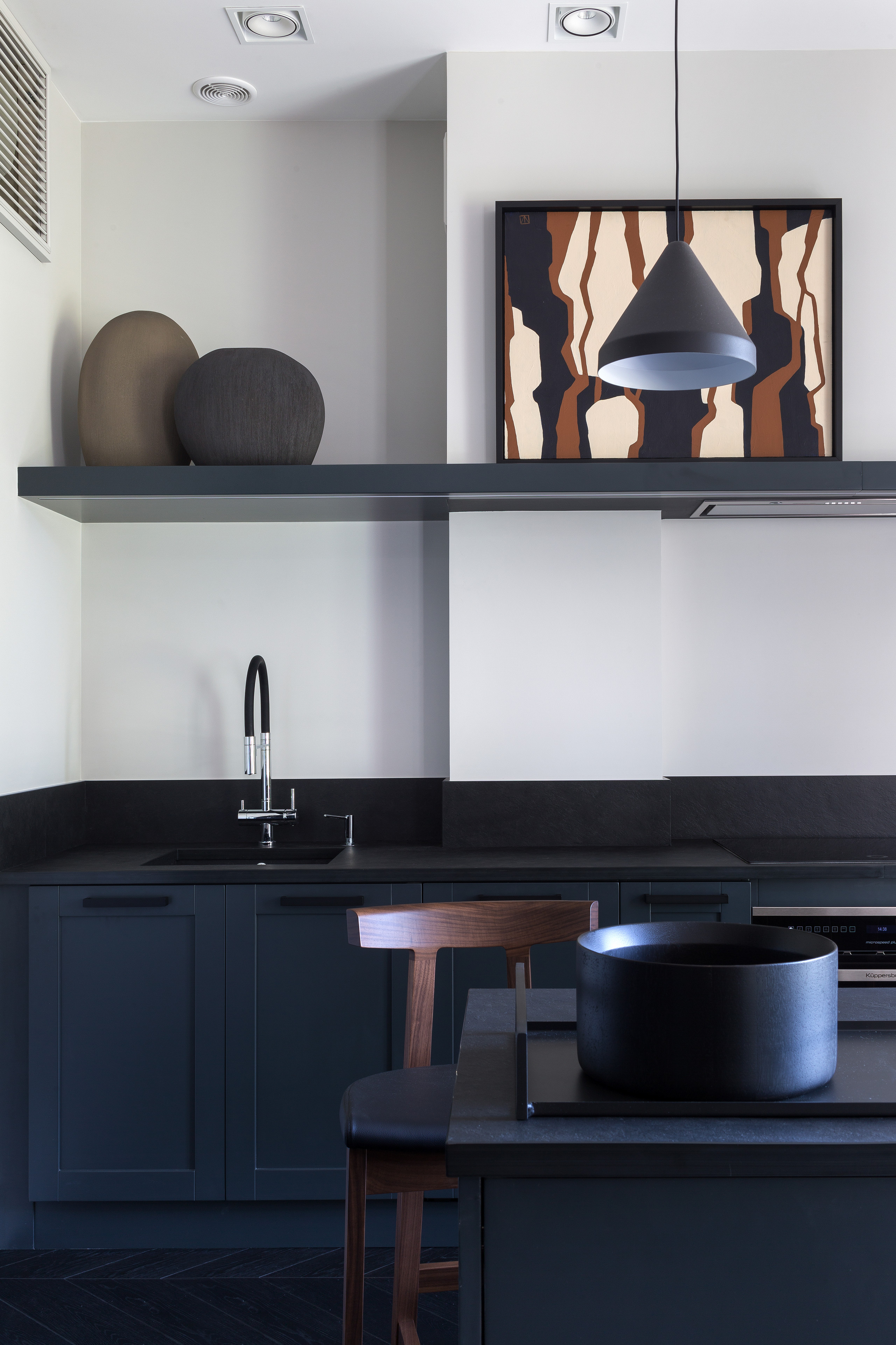 Houzz тур: Апартаменты, наполненные современным искусством